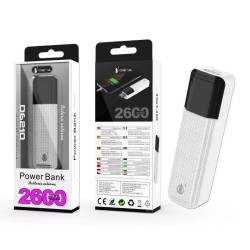 POWER BANK ONEPLUS D6210 2600MAH BRANCO POWER BANK ONEPLUS D6210 2600MAH BRANCO